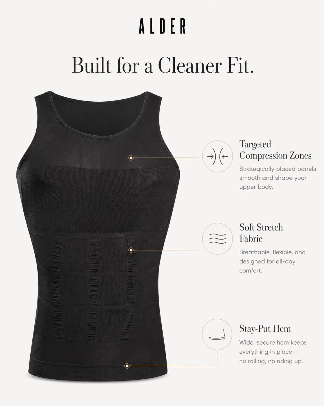Alder™ Men's Compression Tank